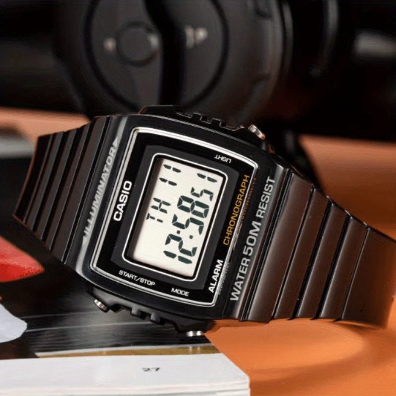 Casio Classic Chronograph Watch Womens Digital Sports 50M