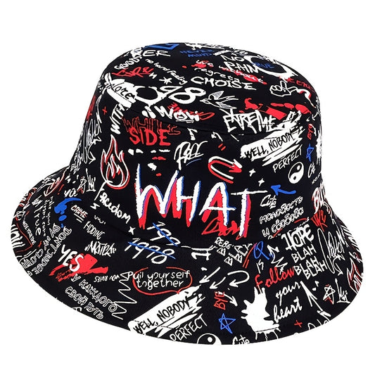 Graffiti Nostalgic Modern Bucket Hat