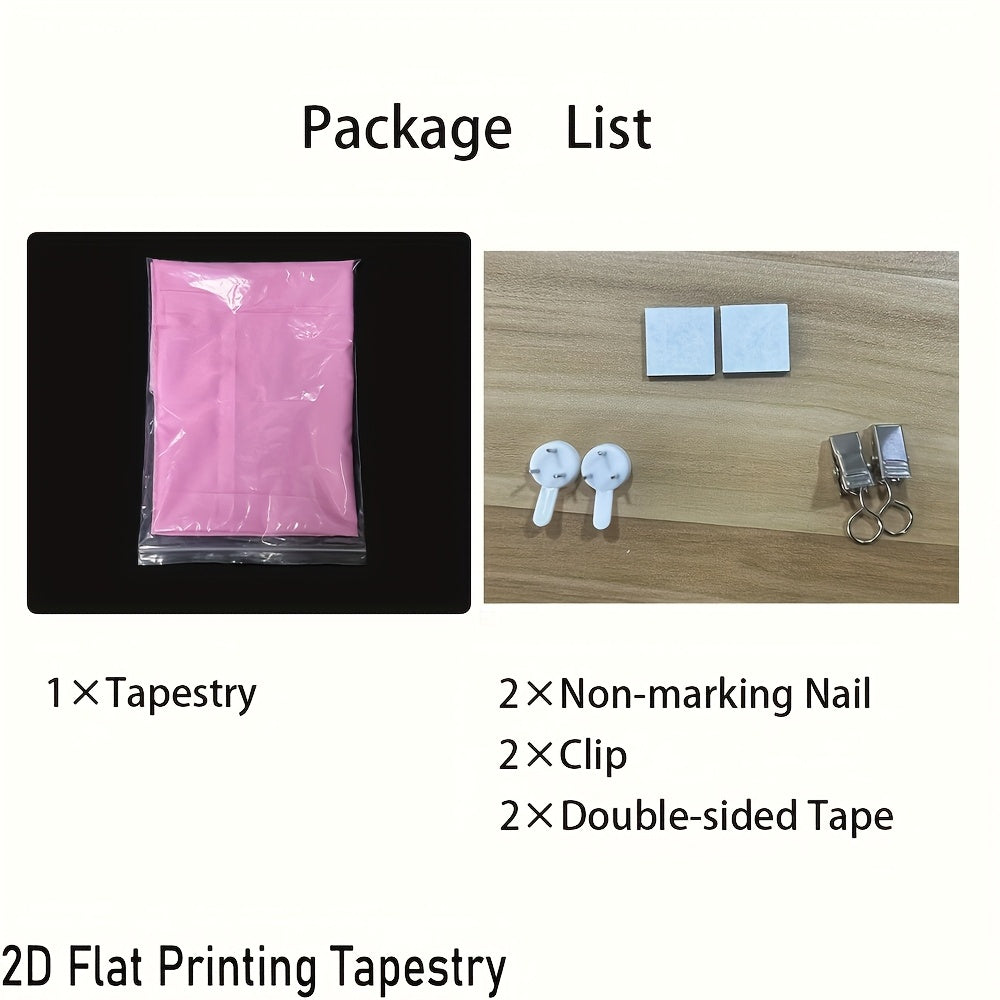 1pc High Life Leaf Pattern Fluorescent Tapestry - UV Black Light Wall Hanging for Living Room, Bedroom, Office & Party Decor - Easy Installation with Free Package, Bedroom Decor, Stylish Room Accent, Durable Room Accent