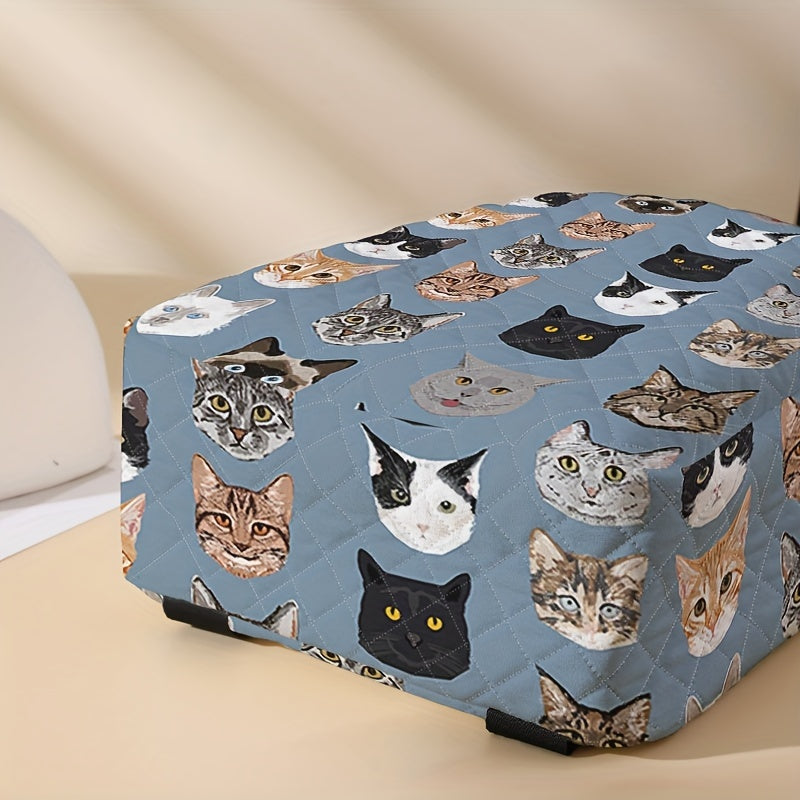 Cat Pattern Print Backpack Lightweight Travel Daypack