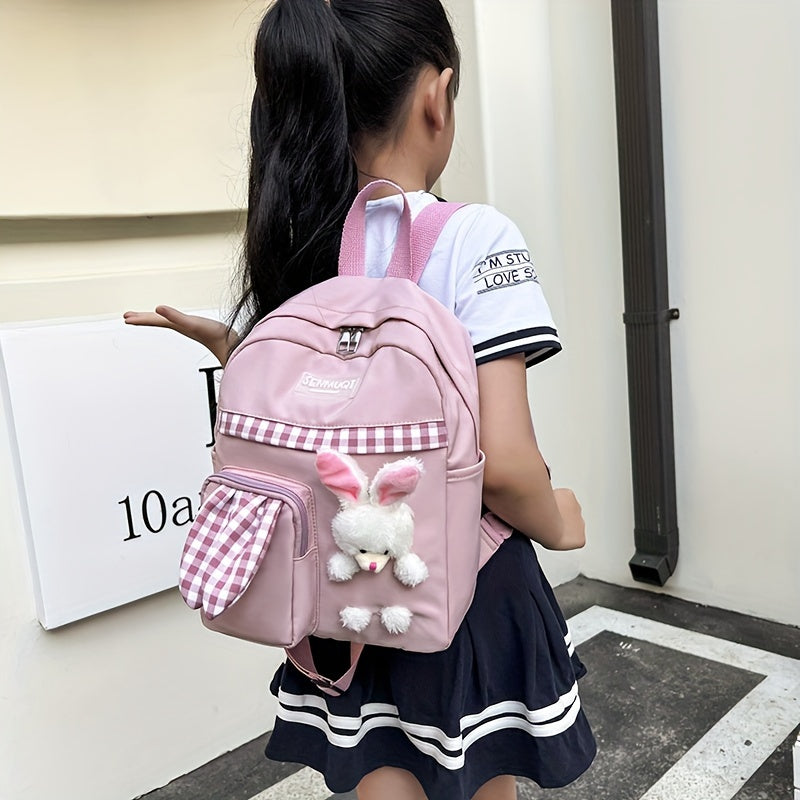 Cute Rabbit Backpack, Mini Backpack, Cartoon Bag Casual Daypack For Shopping, Travel, Outing And Leisure