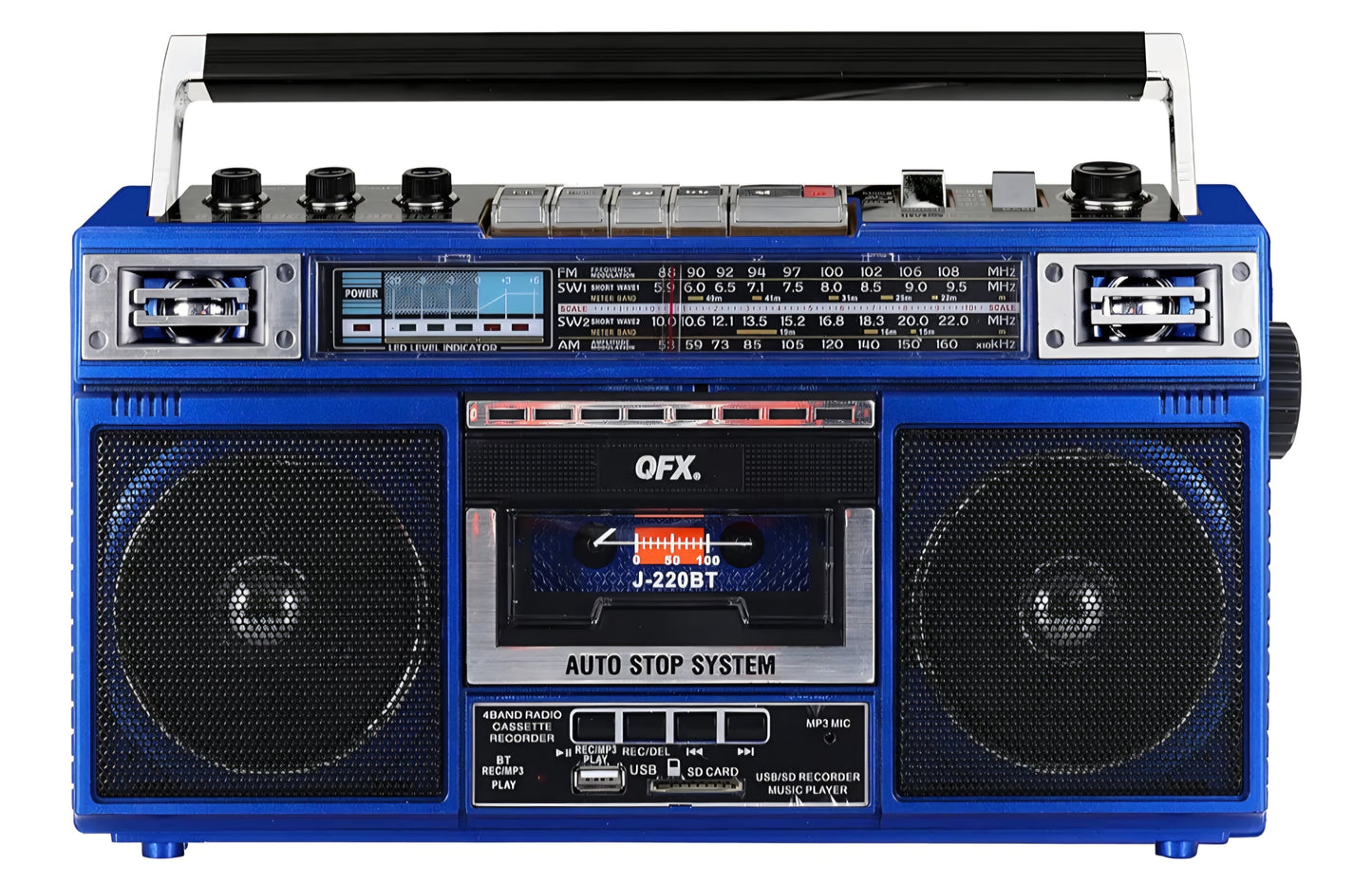 Retro BoomBox — Bluetooth Cassette Radio