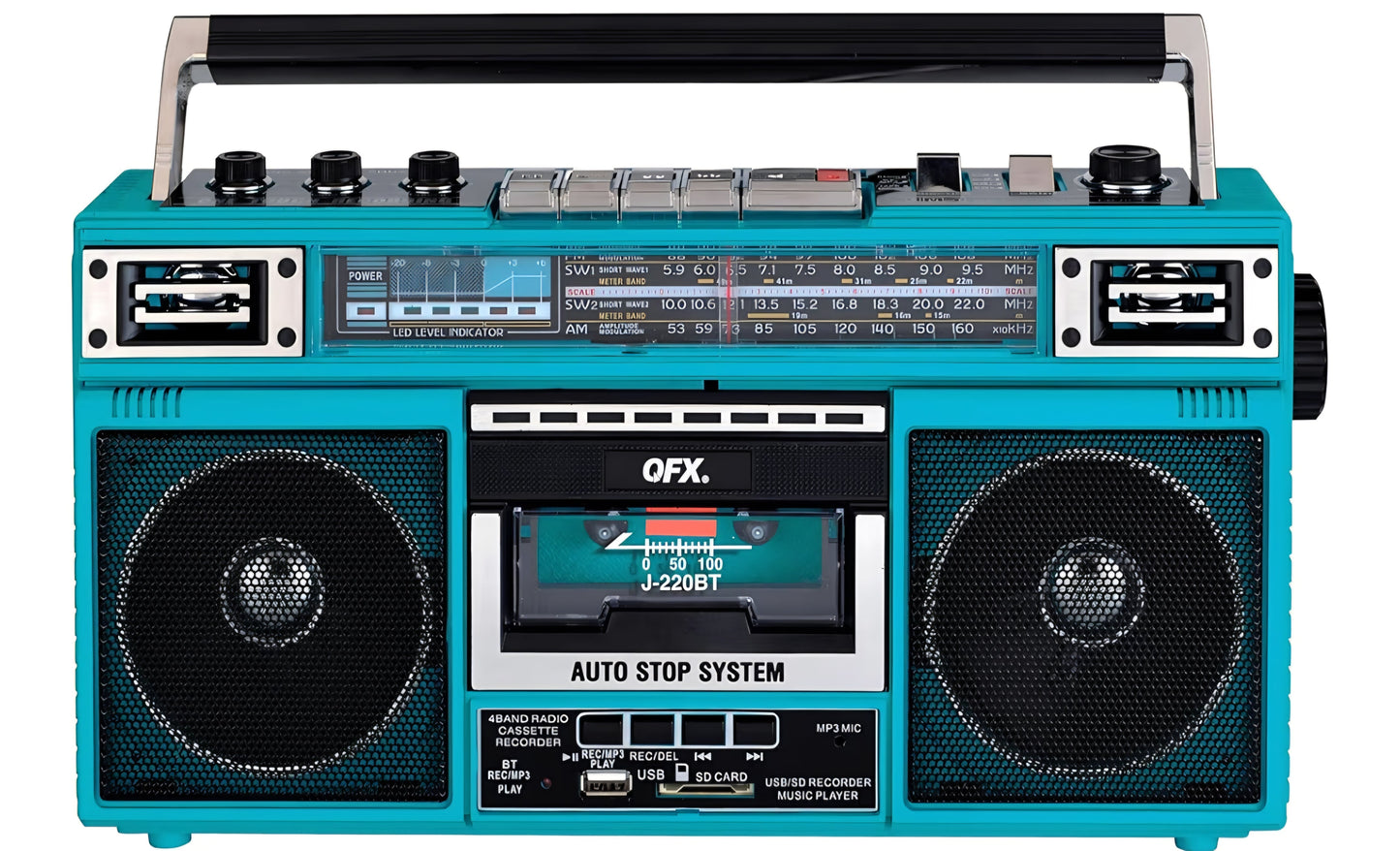 Retro BoomBox — Bluetooth Cassette Radio