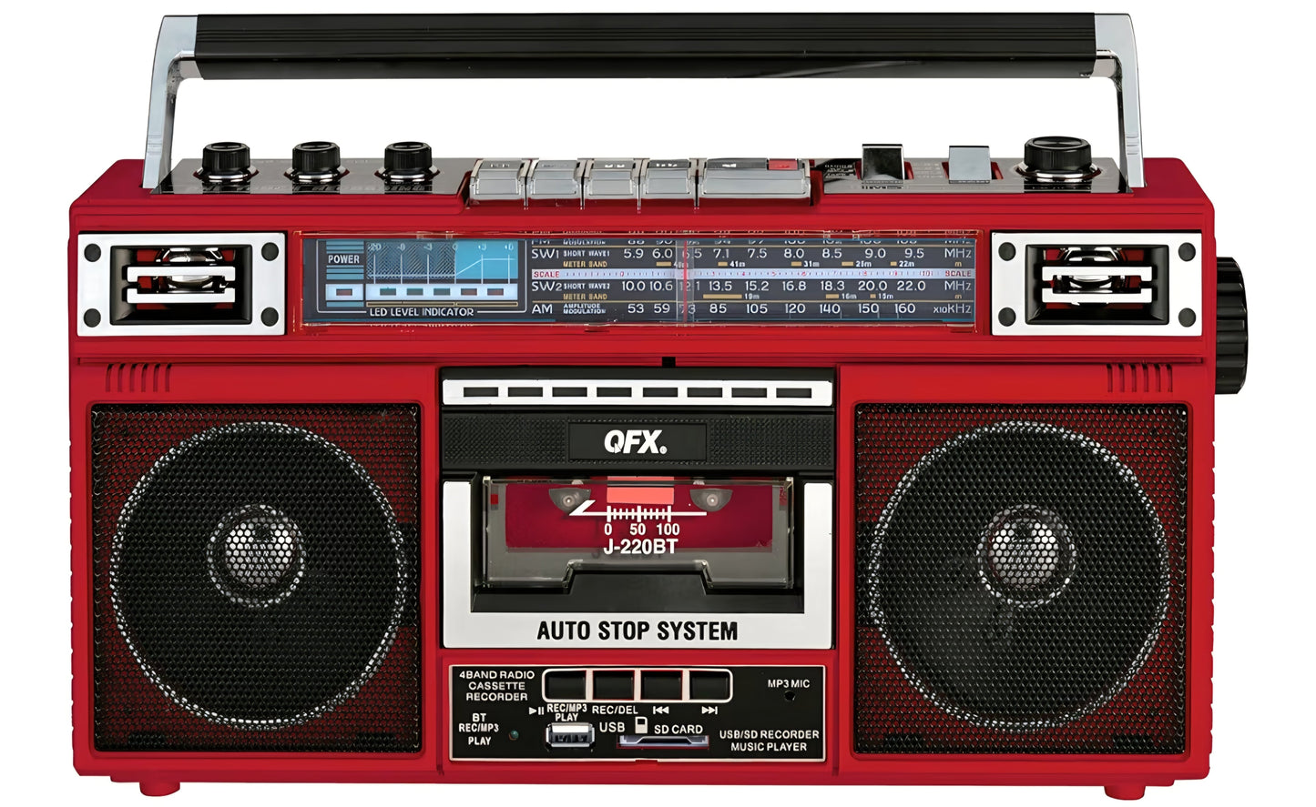 Retro BoomBox — Bluetooth Cassette Radio