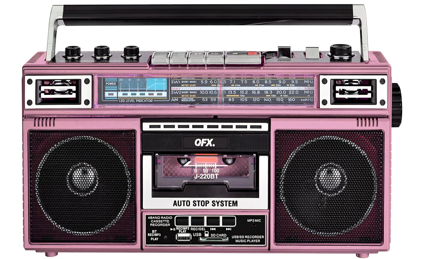 Retro BoomBox — Bluetooth Cassette Radio