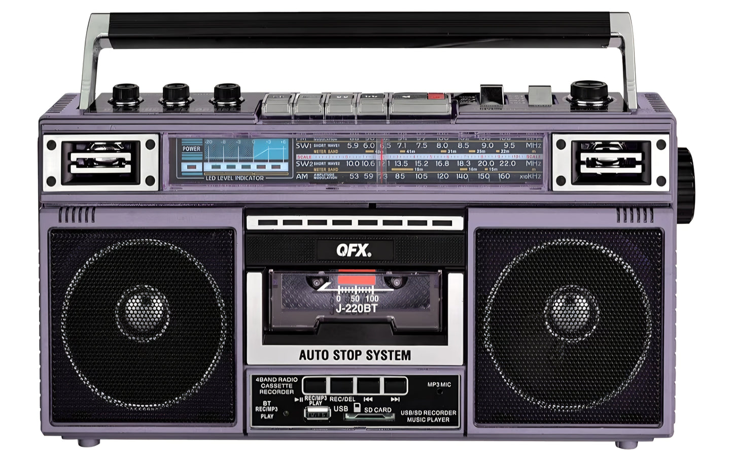 Retro BoomBox — Bluetooth Cassette Radio