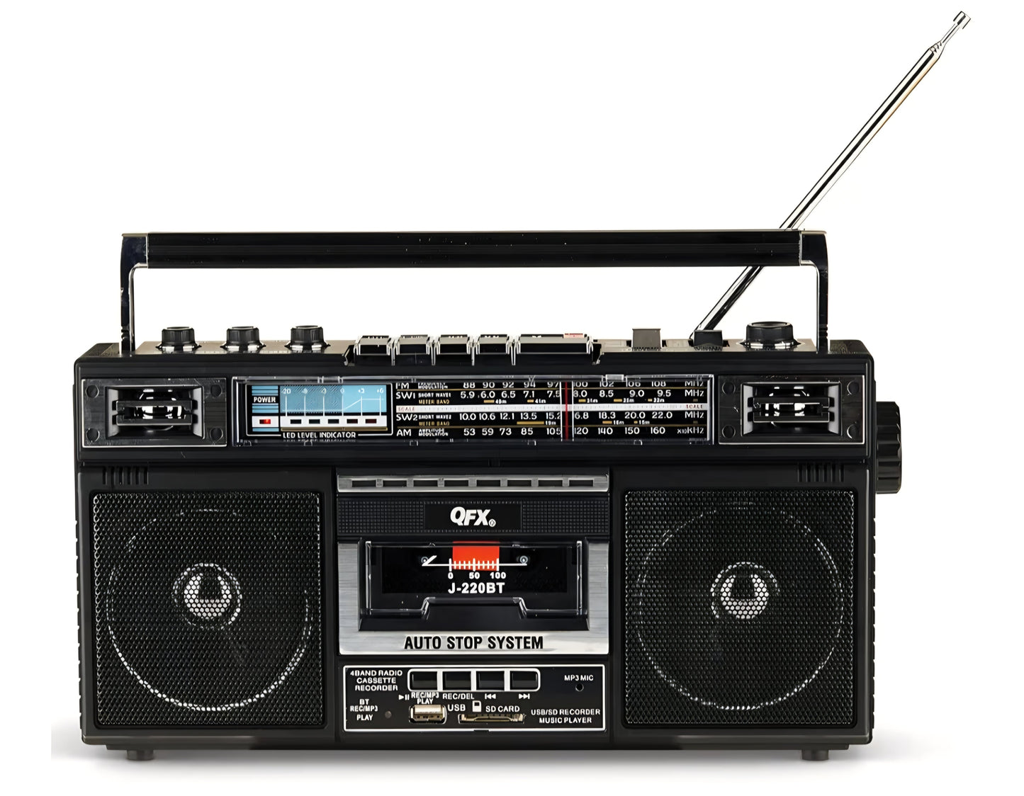 Retro BoomBox — Bluetooth Cassette Radio